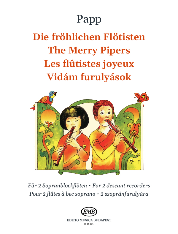Papp Lajos - VIDÁM FURULYÁSOK 2 SZOPRÁNFURULYÁRA (55 KÖNNYŰ DUÓ SZOPRÁNFURULYÁRA)
