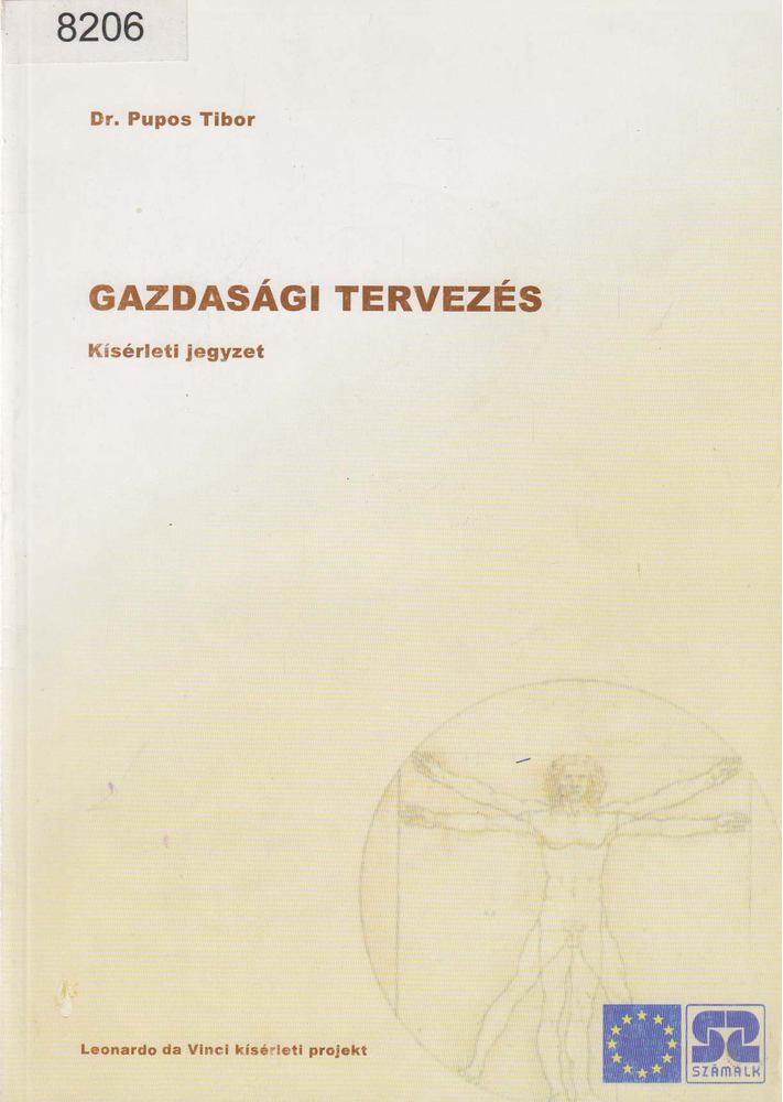 Dr. Pupos Tibor - Gazdasági tervezés [antikvár]