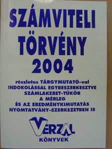 Számviteli törvény 2004 [antikvár]