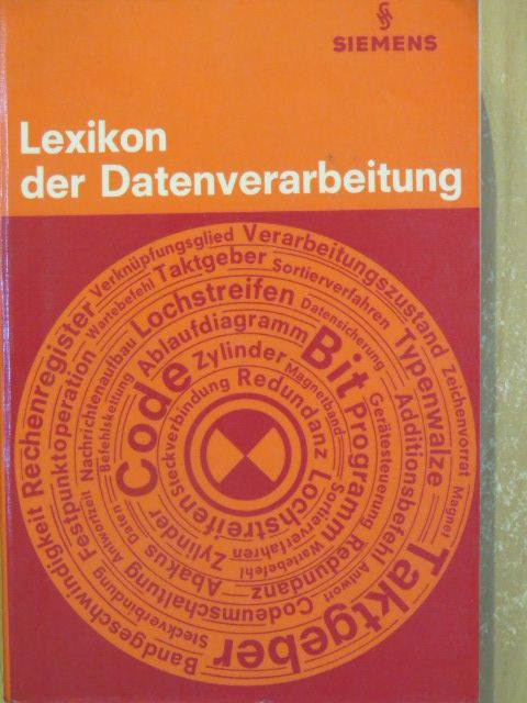 Alfred Hagenbucher - Lexikon der Datenverarbeitung [antikvár]