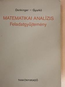 Denkinger Géza - Matematikai analízis [antikvár]