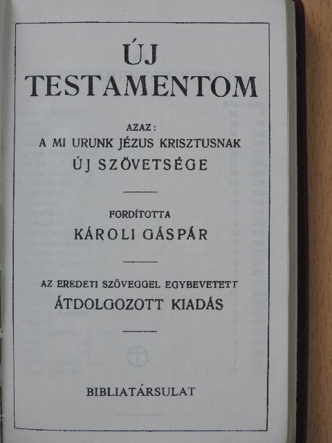 Új Testamentom/A zsoltárok könyve [antikvár]