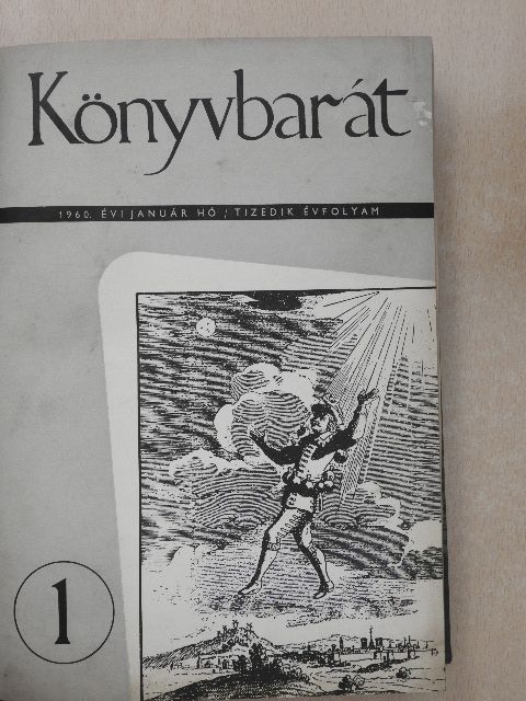 A. G. - Könyvbarát 1960. (nem teljes évfolyam) [antikvár]