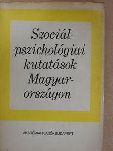 Buda Béla - Szociálpszichológiai kutatások Magyarországon [antikvár]