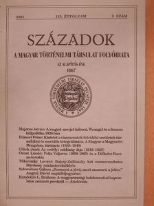 Hámori Péter - Századok 2001/3. [antikvár]