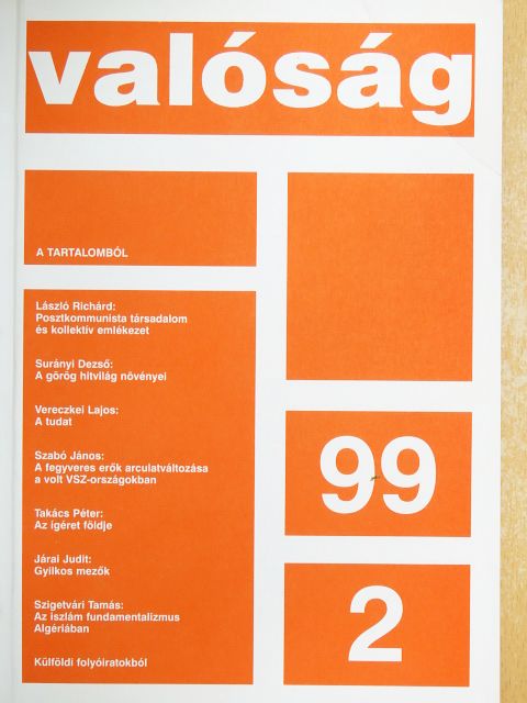 Csaba László - Valóság 1999. február [antikvár]