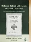 Gömöri György - Balassi Bálint költészete európai tükörben [antikvár]