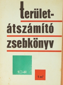 Területátszámító zsebkönyv [antikvár]