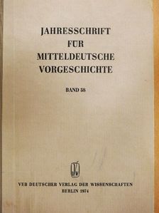 Eugen Comsa - Jahresschrift für Mitteldeutsche Vorgeschichte 58. [antikvár]