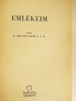 P. Szeghy Ernő - Emlékeim [antikvár]