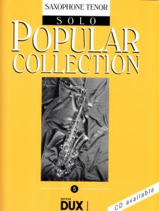 POPULAR COLLECTION 5 TENOR SAXOPHONE SOLO
