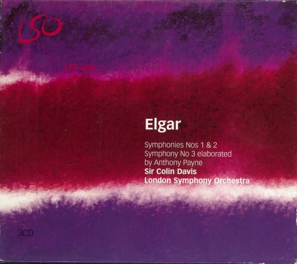 ELGAR - SYMPHONIES NOS 1-3 3CD SIR COLIN DAVIS