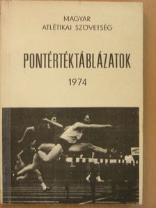 Pontértéktáblázatok 1974 [antikvár]