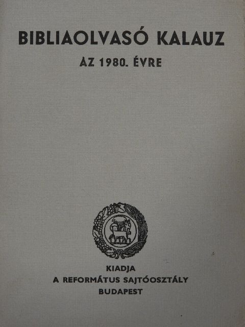 Bibliaolvasó kalauz az 1980. évre [antikvár]