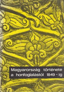 Dienes Istvánné - Magyarország története a honfoglalástól 1849-ig [antikvár]