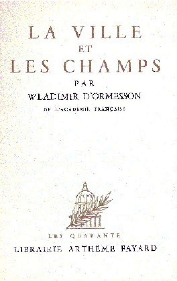 La ville et les champs [antikvár]