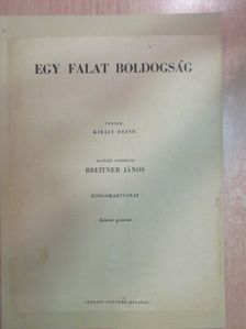 Breitner János - Egy falat boldogság [antikvár]