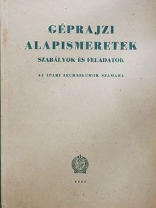 Pálfia Ernő - Géprajzi alapismeretek [antikvár]