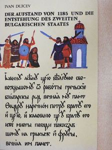 Ivan Dujcev - Der Aufstand von 1185 und die Entstehung des Zweiten Bulgarischen Staates [antikvár]