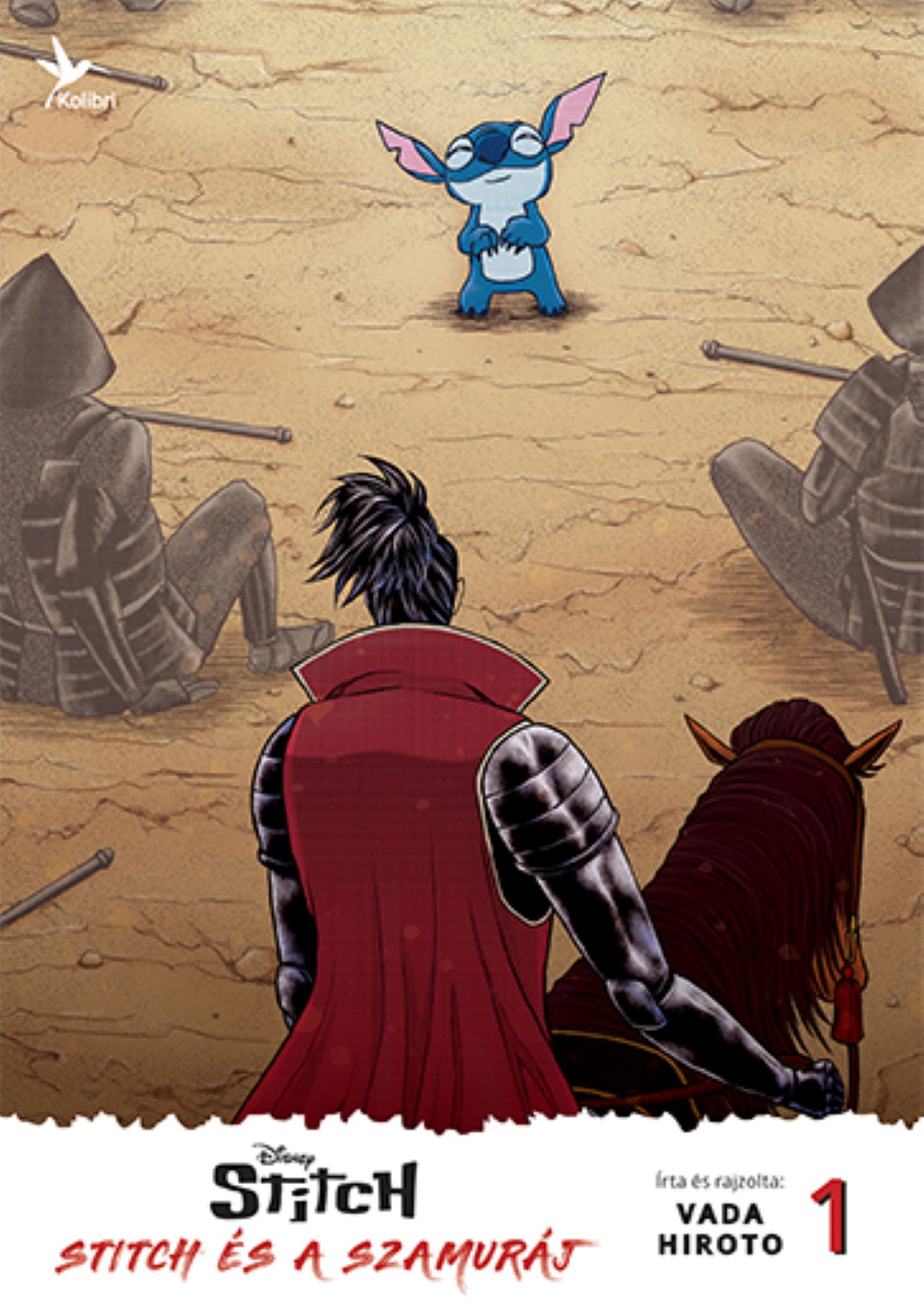 Vada Hiroto - Stitch és a szamuráj 1. manga