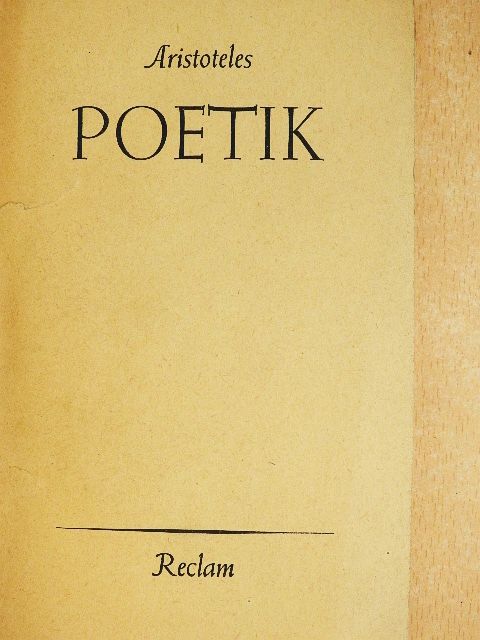 Aristoteles - Poetik [antikvár]