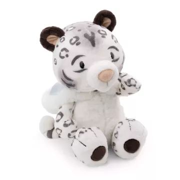 Nici: Eleni Snowbell plüss hópárduc, sapkás, lógó - 35 cm