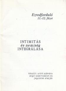 Puss Sándor - Intimitás és nemiség integrálása [antikvár]