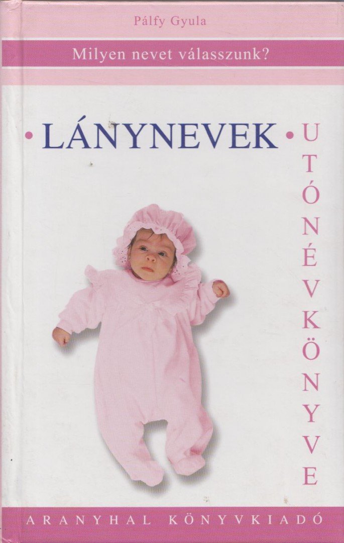 Pálfy Gyula - Lánynevek utónévkönyve [antikvár]