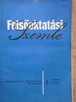 Ács Tamás - Felsőoktatási Szemle 1972. (nem teljes évfolyam) [antikvár]