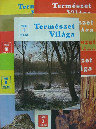 Csaba György - Természet Világa 1988. (nem teljes évfolyam) [antikvár]