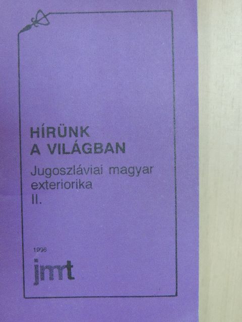 Hírünk a világban [antikvár]