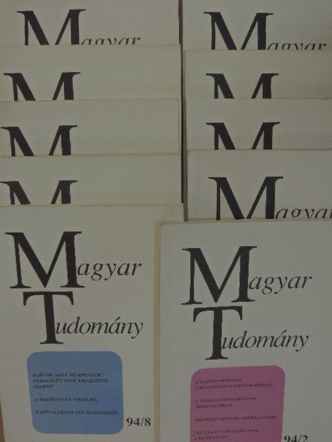 A. Anzerbacher - Magyar Tudomány 1994. (nem teljes évfolyam) [antikvár]
