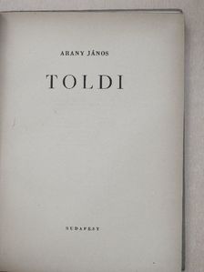 Arany János - Toldi [antikvár]
