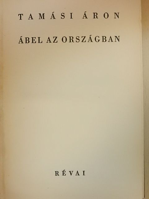Tamási Áron - Ábel az országban [antikvár]