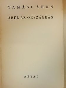 Tamási Áron - Ábel az országban [antikvár]