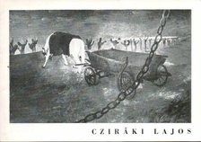 Meghívó Cziráki Lajos festőművész kiállításának megnyitására [antikvár]