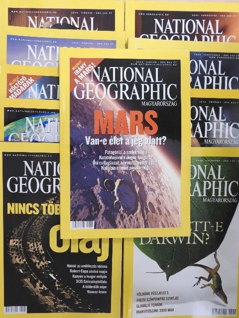 National Geographic Magyarország 2004. (nem teljes évfolyam) [antikvár]