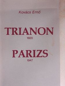 Kovács Ernő - Trianon, 1920 - Párizs, 1947 [antikvár]