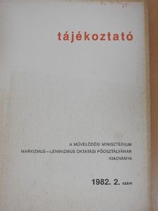 Bődi Erzsébet - Tájékoztató 1982/2. [antikvár]