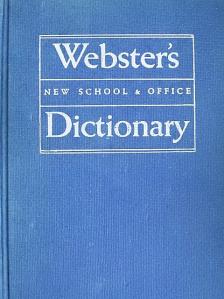 Webster's New School & Office Dictionary [antikvár]