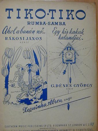G. Dénes György - Tiko-Tiko Rumba-Samba [antikvár]