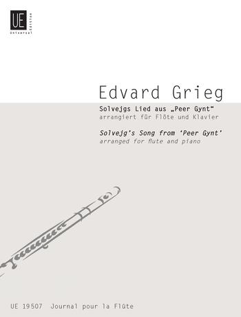 GRIEG - SOLVEJGS LIED AUS "PEER GYNT" FÜR FLÖTE UND KLAVIER ARR.: HEINZ STOLBA