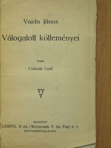 Vajda János - Vajda János válogatott költeményei [antikvár]