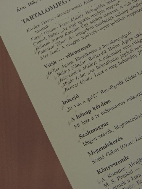 B. Lőrinczy Éva - Magyar Tudomány 1997. (nem teljes évfolyam) [antikvár]