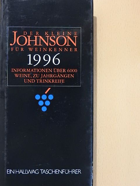 Hugh Johnson - Der kleine Johnson für Weinkenner 1996 [antikvár]