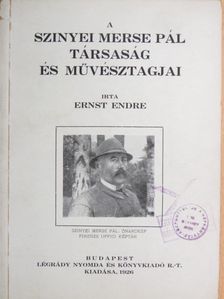 Ernst Endre - A Szinyei Merse Pál Társaság és művésztagjai [antikvár]