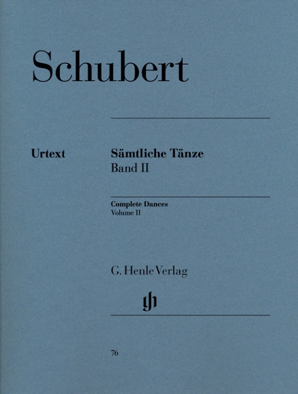 SCHUBERT - SAEMTLICHE TAENZE II FÜR KLAVIER URTEXT (MIES/THEOPOLD)