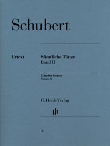 SCHUBERT - SAEMTLICHE TAENZE II FÜR KLAVIER URTEXT (MIES/THEOPOLD)