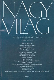 FÁZSY ANIKÓ - Nagyvilág 2013/7 [antikvár]