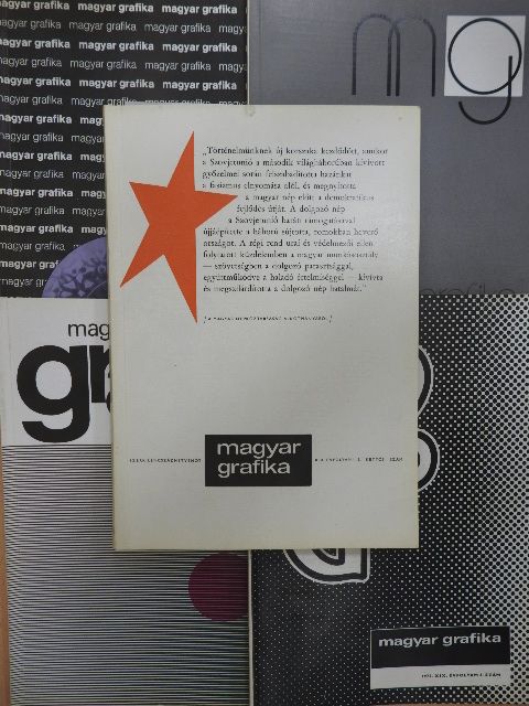 Kőhalmi Kálmán - Magyar Grafika 1975/1-6. [antikvár]